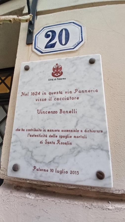 La Casa Del Cacciatore - Alloggio Con Terrazzo Apartment ปาแลร์โม ภายนอก รูปภาพ