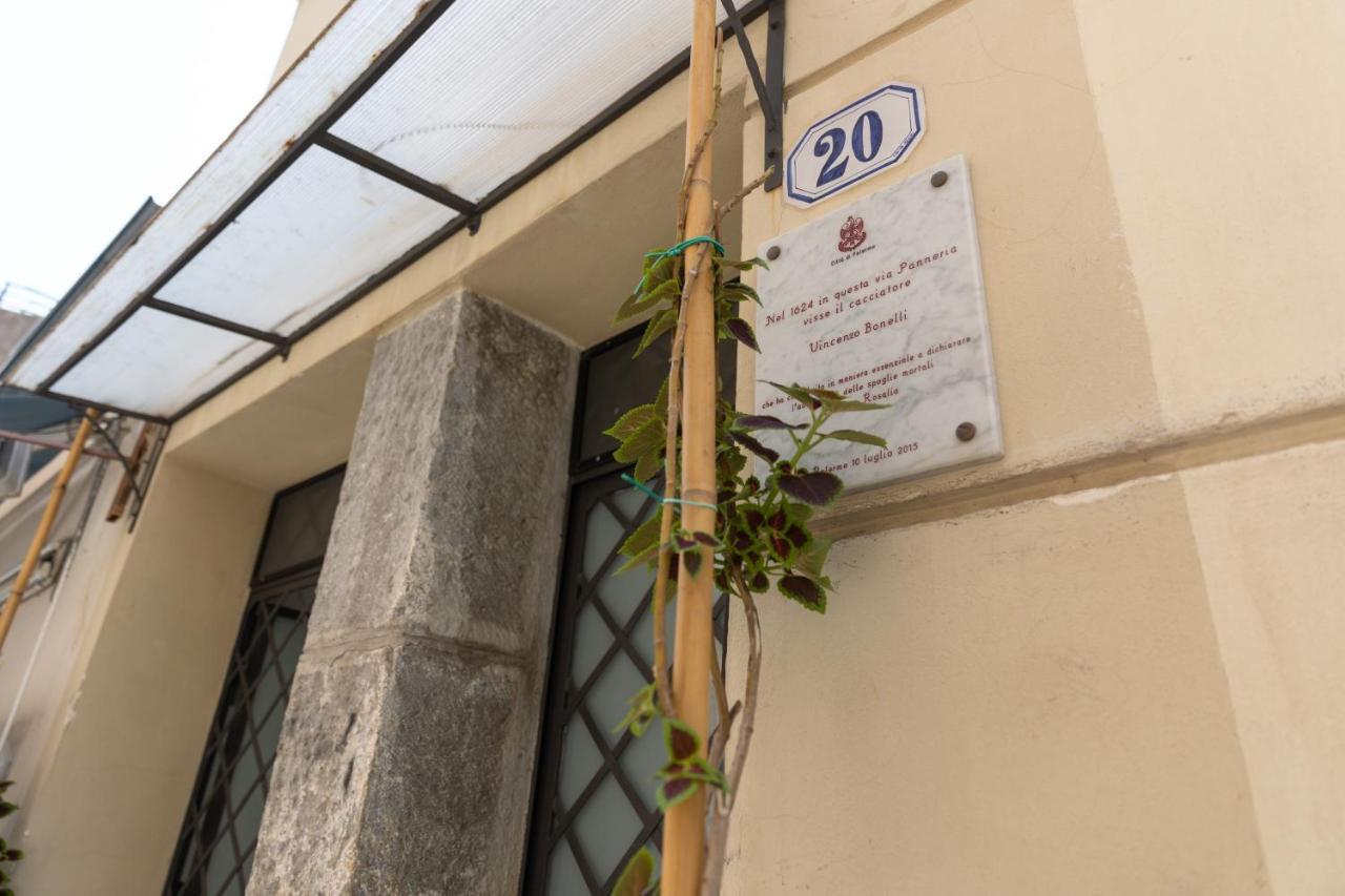 La Casa Del Cacciatore - Alloggio Con Terrazzo Apartment ปาแลร์โม ภายนอก รูปภาพ