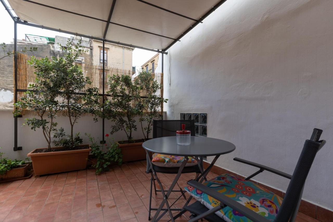 La Casa Del Cacciatore - Alloggio Con Terrazzo Apartment ปาแลร์โม ภายนอก รูปภาพ
